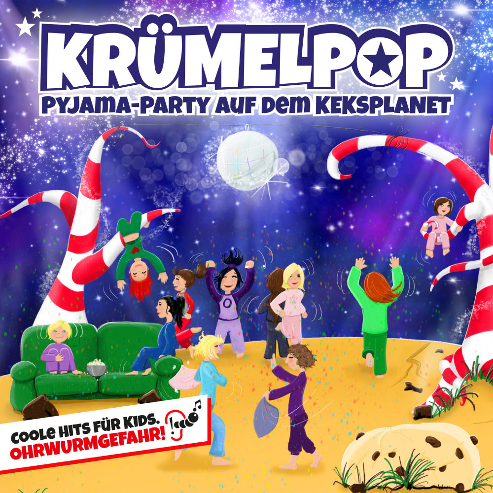 Albumcover: Krümelpop – Pyjama-Party auf dem Keksplanet